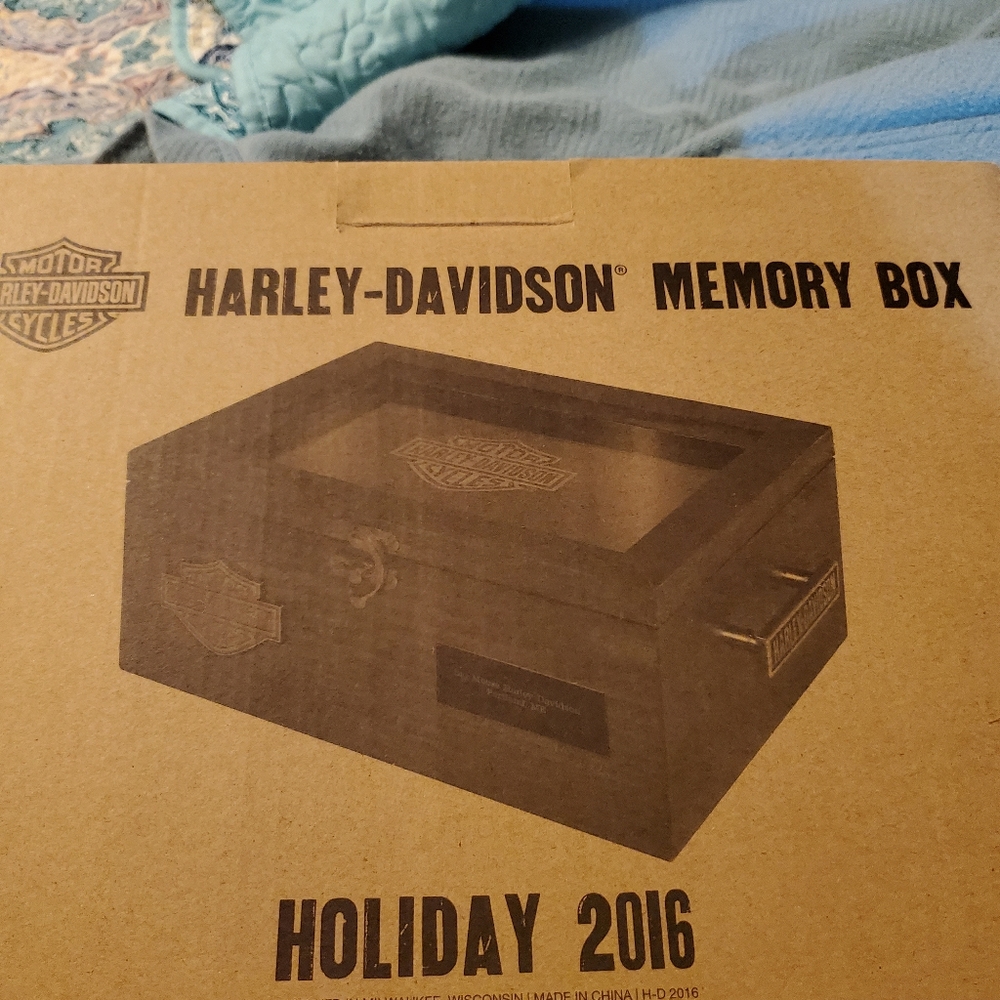 Harley Davidson Memory Box